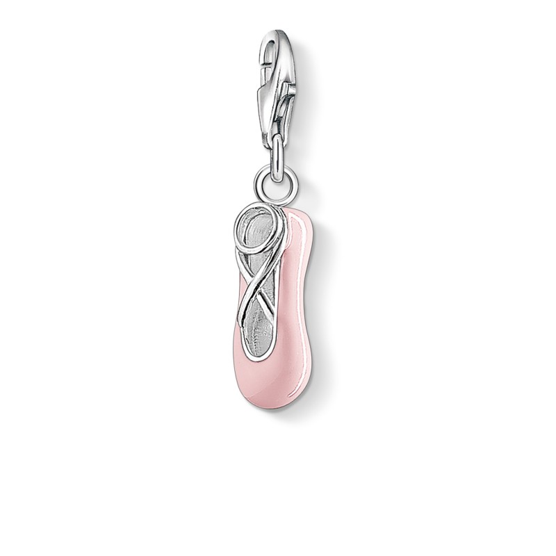 THOMAS SABO Pink Ballet Slipper Charm Pendant