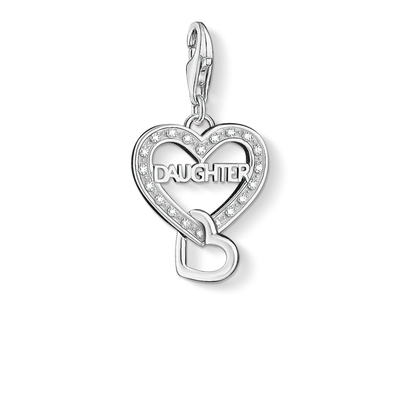 THOMAS SABO Daughter Heart Charm Pendant THOMAS SABO Daughter Heart Charm Pendant