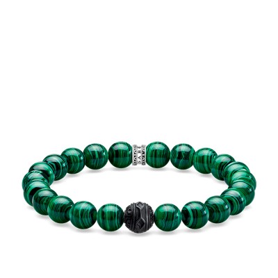 THOMAS SABO Black Cat Green Bracelet