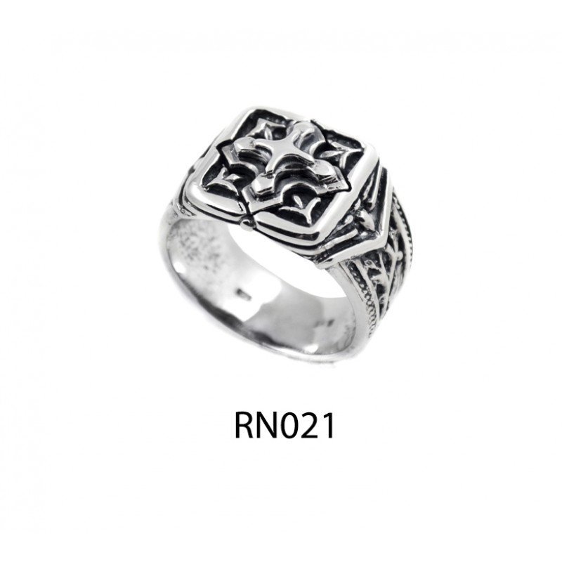 Handmade Mens Silver Ring